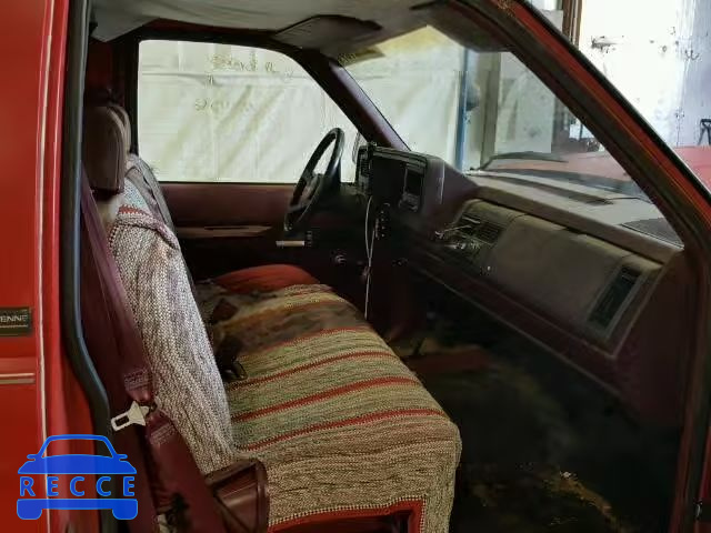 1992 CHEVROLET K1500 1GCEK14Z2NE109603 Bild 4