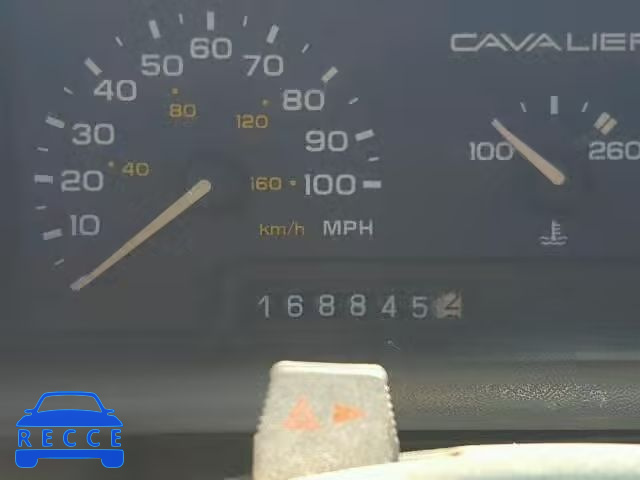 1992 CHEVROLET CAVALIER V 1G1JC5448N7230916 image 7