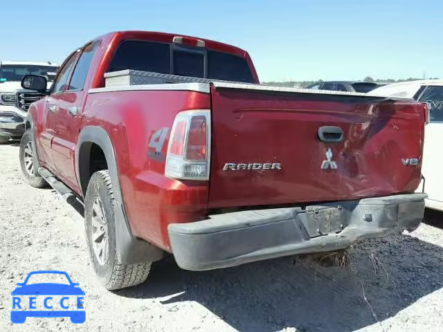 2006 MITSUBISHI RAIDER DUR 1Z7HT38N16S554922 image 2