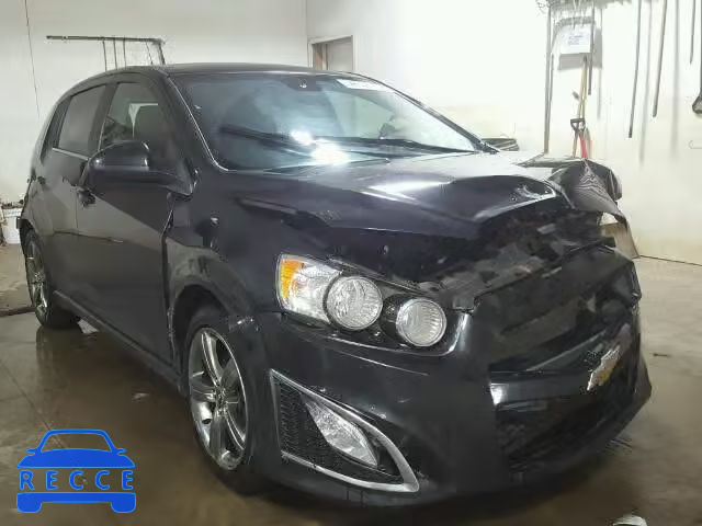2013 CHEVROLET SONIC RS 1G1JH6SB2D4192866 image 0