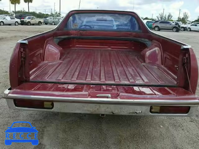 1985 CHEVROLET EL CAMINO 3GCCW80H0FS915514 image 5