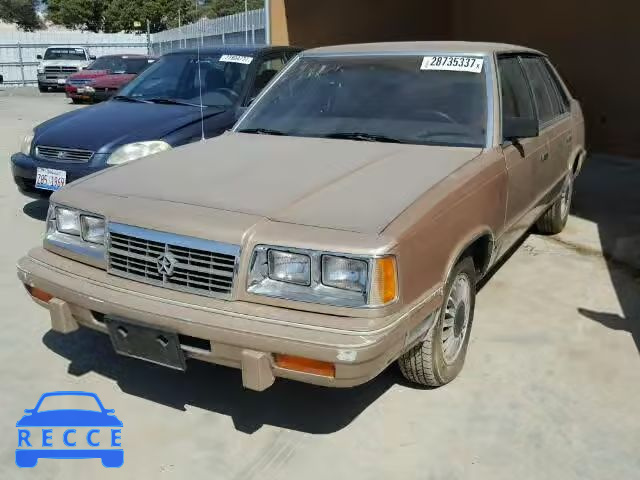 1987 DODGE 600 SE 1B3BE46E1HC163000 Bild 1