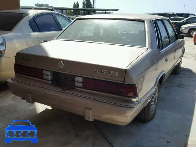 1987 DODGE 600 SE 1B3BE46E1HC163000 image 3