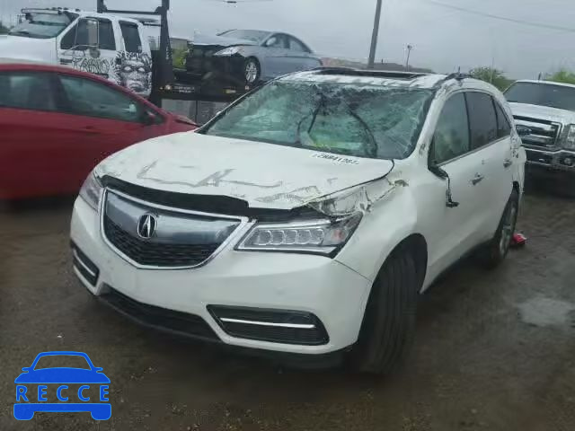 2016 ACURA MDX Advance 5FRYD3H92GB011345 зображення 1