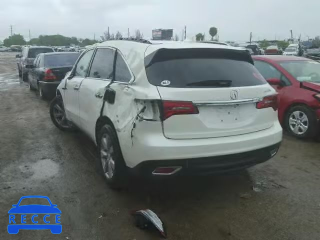 2016 ACURA MDX Advance 5FRYD3H92GB011345 зображення 2