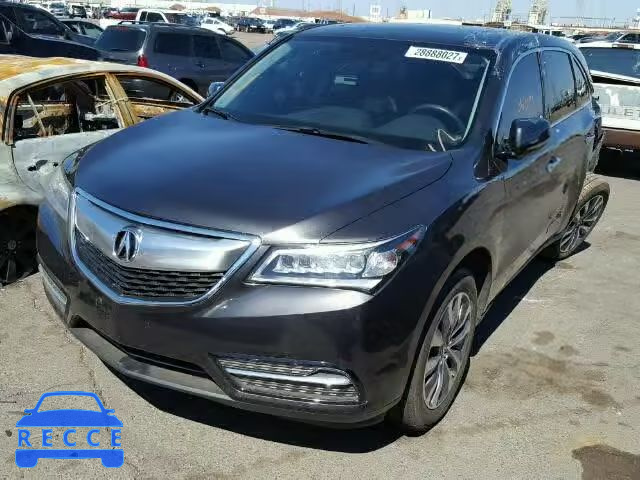 2014 ACURA MDX TECH 5FRYD3H41EB012858 зображення 1