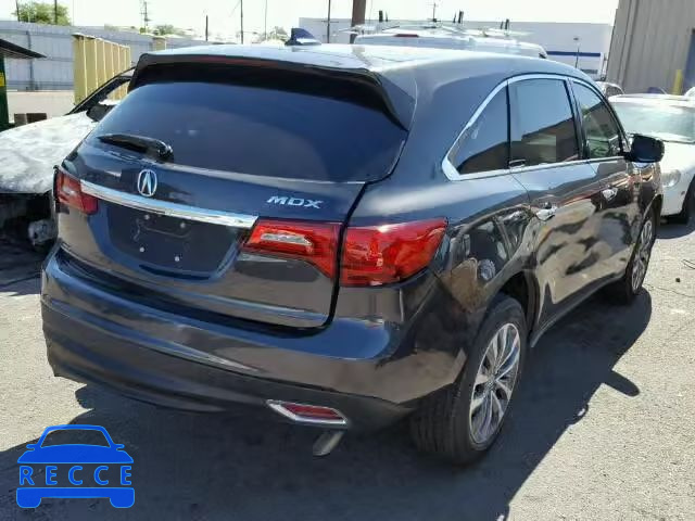 2014 ACURA MDX TECH 5FRYD3H41EB012858 зображення 3