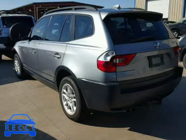 2005 BMW X3 2.5 WBXPA734X5WC46177 зображення 2