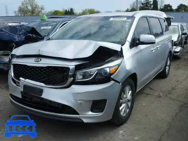 2016 KIA SEDONA L KNDMA5C14G6120357 зображення 1