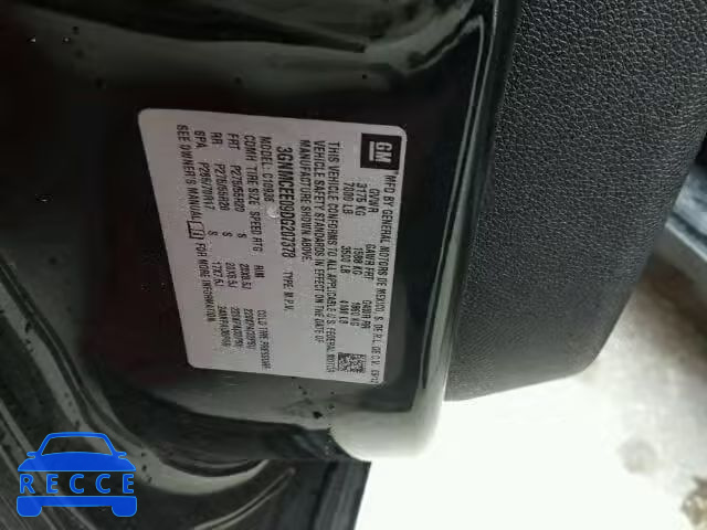 2013 CHEVROLET AVALANCHE 3GNMCEE09DG207378 image 9