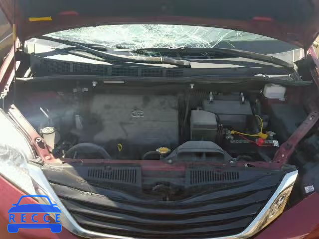 2014 TOYOTA SIENNA 5TDZK3DC5ES427198 image 6