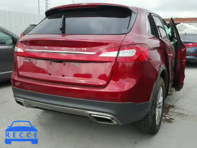 2016 LINCOLN MKX PREMIE 2LMTJ6JR5GBL50193 зображення 3