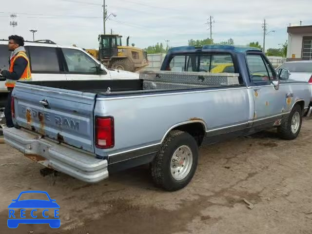 1989 DODGE D-150 1B7HE16Y2KS068282 зображення 3