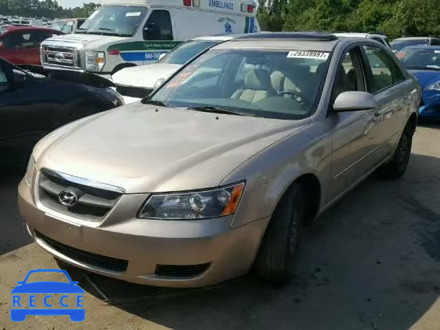 2008 HYUNDAI SONATA 5NPET46C68H336904 image 1