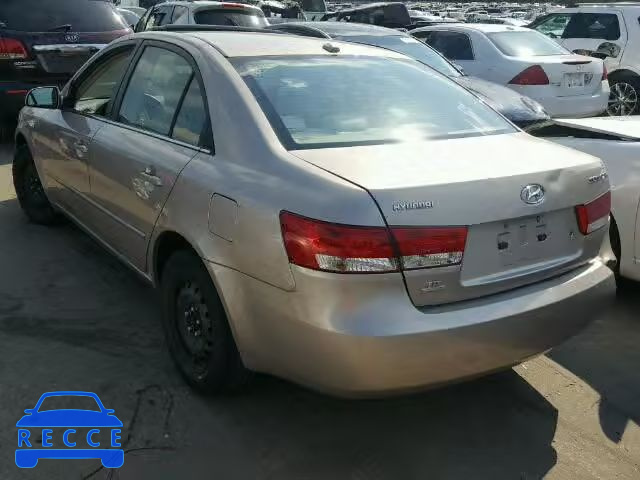 2008 HYUNDAI SONATA 5NPET46C68H336904 image 2