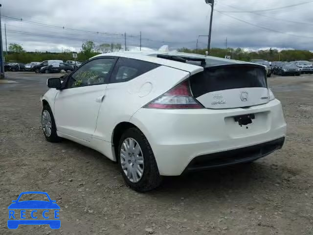 2012 HONDA CR-Z JHMZF1D44CS004259 image 2