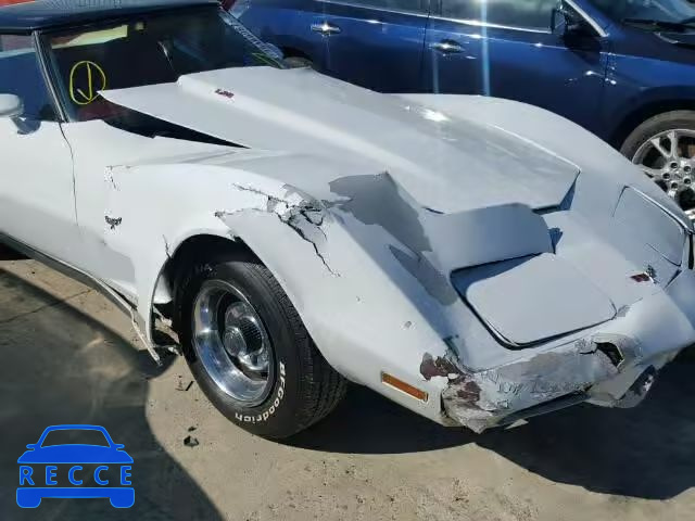 1977 CHEVROLET CORVETTE 1Z37L7S412617 зображення 8