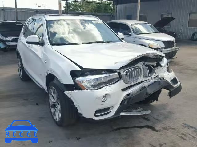 2016 BMW X3 SDRIVE 5UXWZ7C58G0R31922 image 0