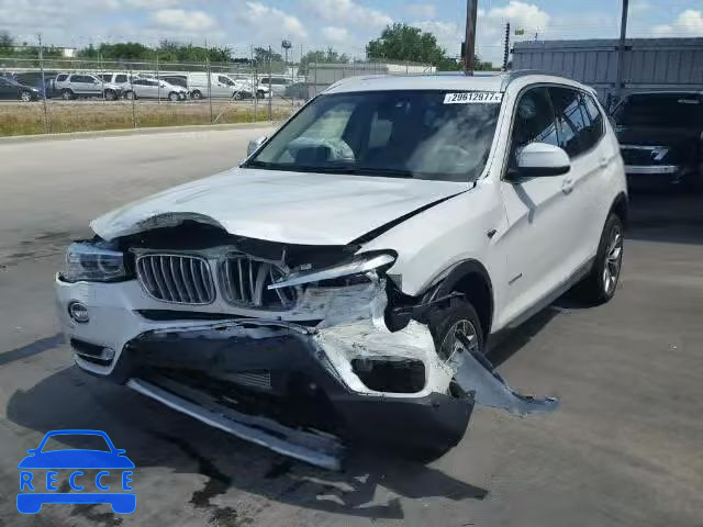 2016 BMW X3 SDRIVE 5UXWZ7C58G0R31922 зображення 1