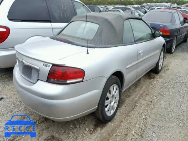 2004 CHRYSLER SEBRING GT 1C3EL75R74N321561 image 3