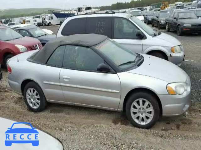 2004 CHRYSLER SEBRING GT 1C3EL75R74N321561 зображення 8