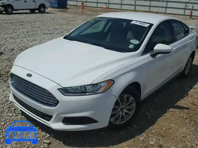 2016 FORD FUSION S 3FA6P0G79GR155025 image 1