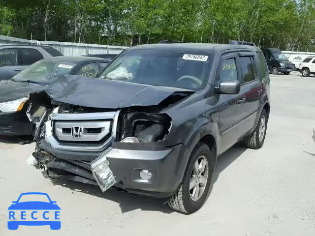 2011 HONDA PILOT EXLN 5FNYF4H72BB014688 image 1