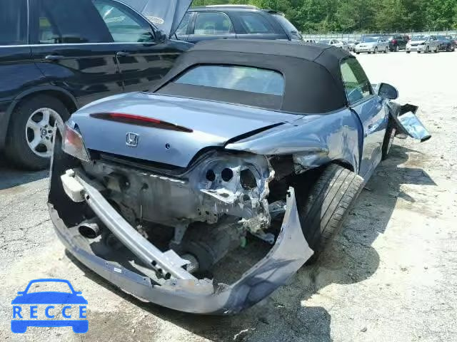 2004 HONDA S2000 JHMAP21454T000639 image 3