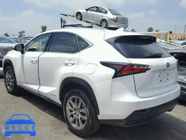 2016 LEXUS NX 300H JTJBJRBZ4G2048621 image 2