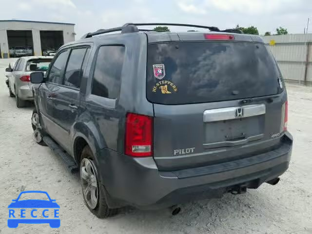 2013 HONDA PILOT EXLN 5FNYF4H76DB052640 image 2