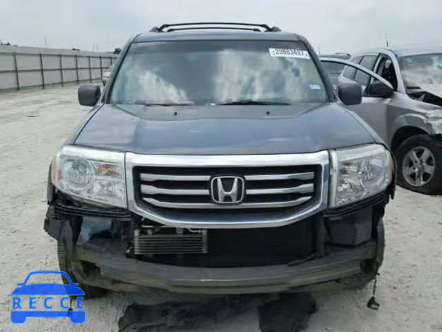 2013 HONDA PILOT EXLN 5FNYF4H76DB052640 image 8