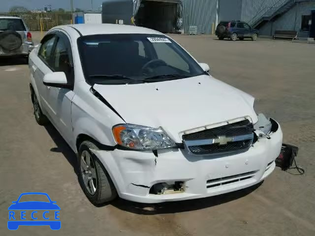 2009 CHEVROLET AVEO LS KL1TV55EX9B391246 зображення 0