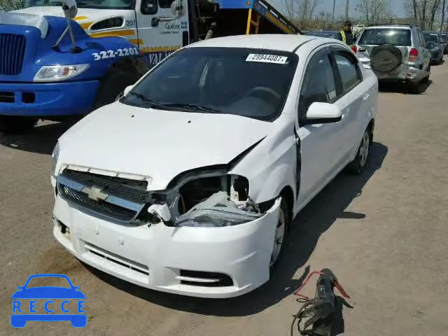 2009 CHEVROLET AVEO LS KL1TV55EX9B391246 зображення 1