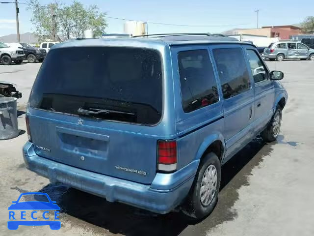 1995 PLYMOUTH VOYAGER SE 2P4GH4538SR254206 image 3