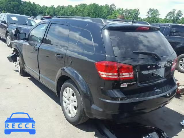 2017 DODGE JOURNEY SE 3C4PDCAB0HT626795 image 2