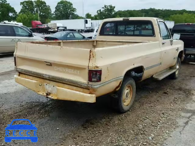 1984 CHEVROLET K10 1GCEK14H0ES171333 image 3