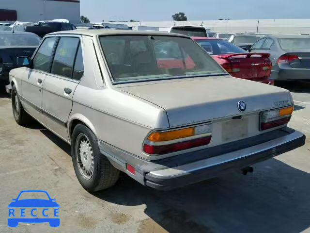 1987 BMW 535I AUTOMATIC WBADC8404H1722656 image 2