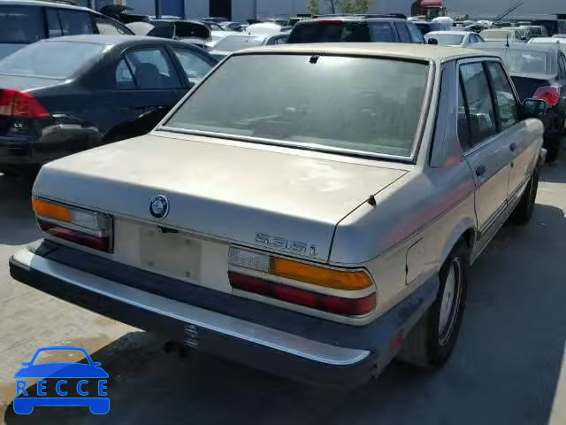 1987 BMW 535I AUTOMATIC WBADC8404H1722656 зображення 3