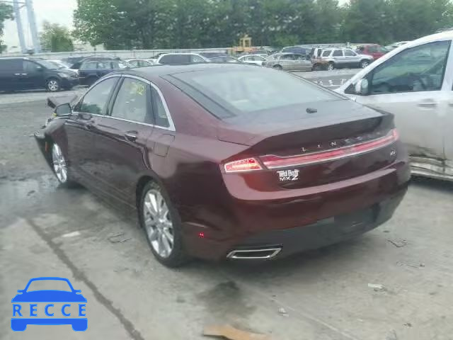 2015 LINCOLN MKZ HYBRID 3LN6L2LU5FR613585 image 2