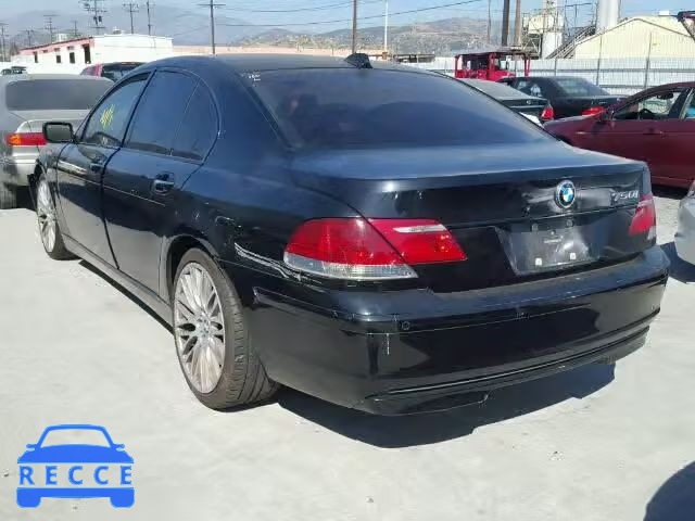 2008 BMW 750 I WBAHL83588DT13198 зображення 2