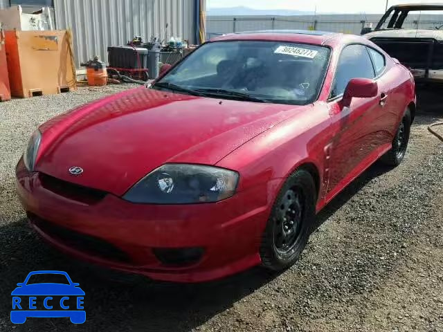 2005 HYUNDAI TIBURON KMHHM65D35U163615 image 1