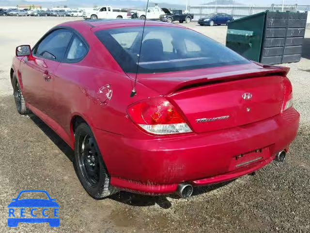 2005 HYUNDAI TIBURON KMHHM65D35U163615 image 2