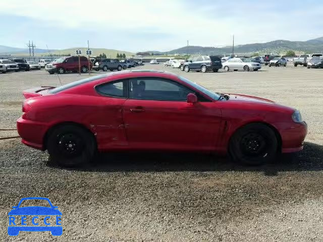 2005 HYUNDAI TIBURON KMHHM65D35U163615 image 8