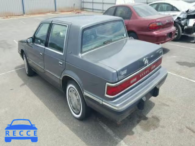 1989 DODGE DYNASTY 1B3BC4630KD622233 Bild 2