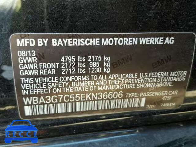 2014 BMW 328XI WBA3G7C55EKN36606 image 9
