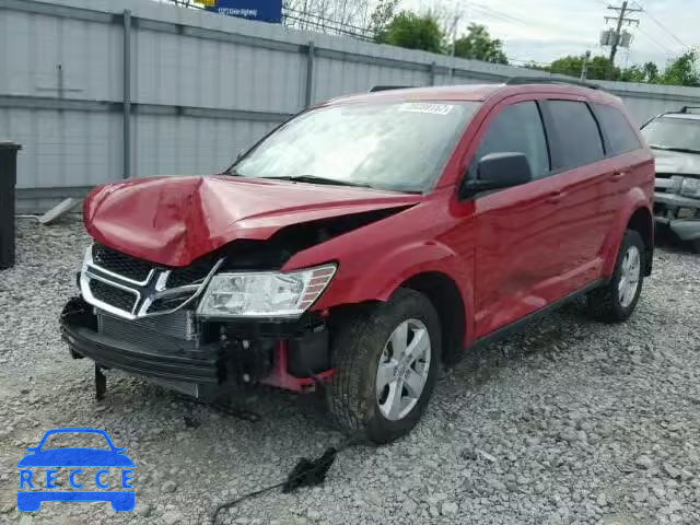 2017 DODGE JOURNEY SE 3C4PDCAB5HT521833 зображення 1