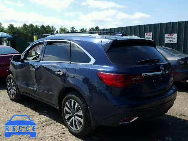 2014 ACURA MDX TECH 5FRYD4H42EB005682 зображення 2