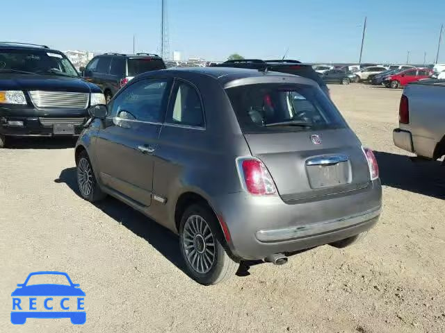 2013 FIAT 500 LOUNGE 3C3CFFCR9DT514368 зображення 2