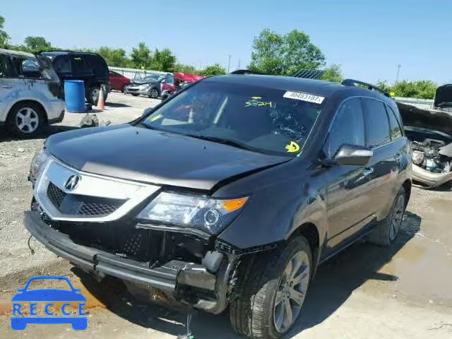 2010 ACURA MDX Advance 2HNYD2H50AH501139 зображення 1