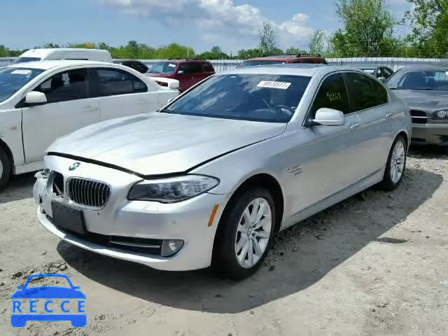 2012 BMW 528XI WBAXH5C54CDW06486 зображення 1